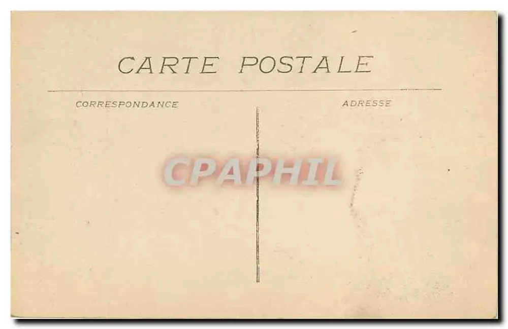 Fontana del Palazzo Longchamp — Marsiglia — I.C. (Imprimerie Centrale) - Verso