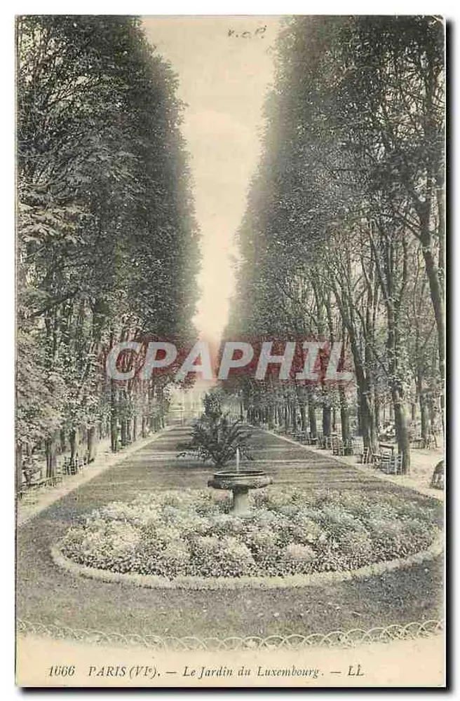 Paris (VIe) — O Jardim do Luxembourg — LL - Frente