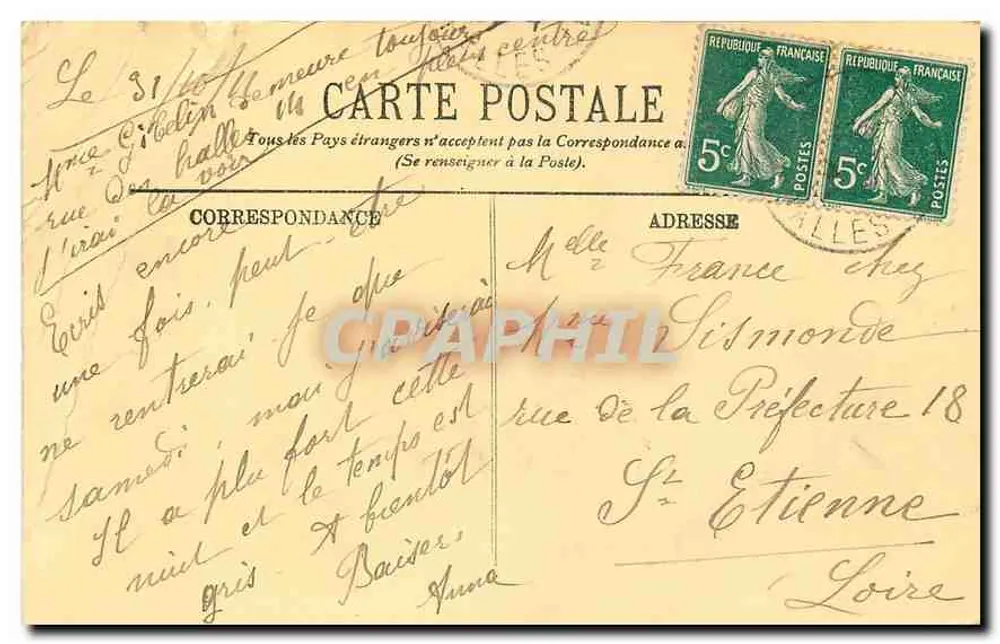 Paris (Xe) — O Boulevard Saint-Denis — LL - Verso