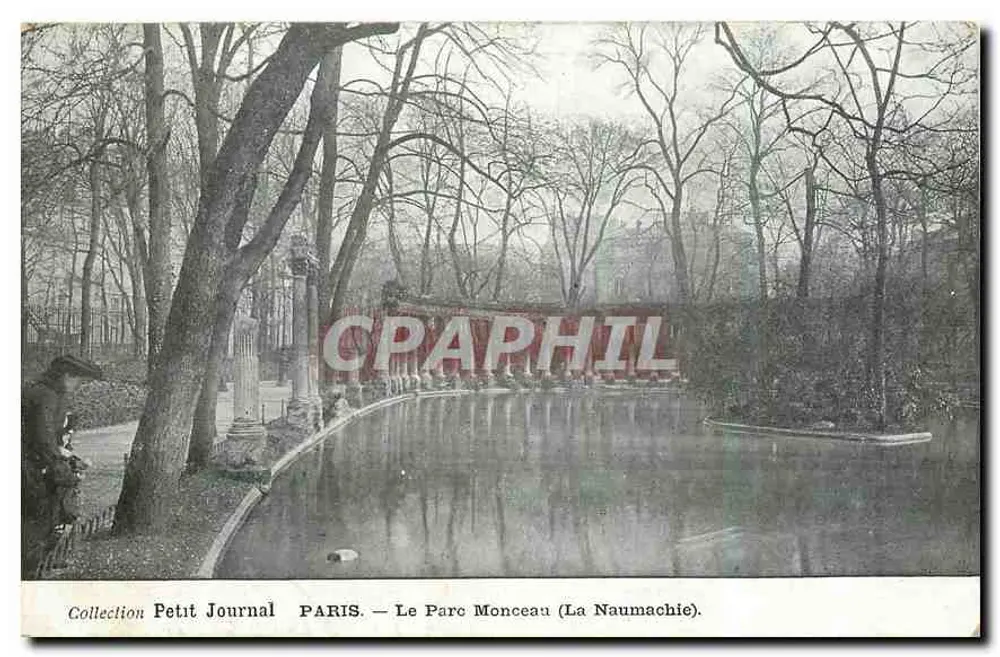 Der Parc Monceau (La Naumachie) — Paris — Sammlung Petit Journal - Vorderseite