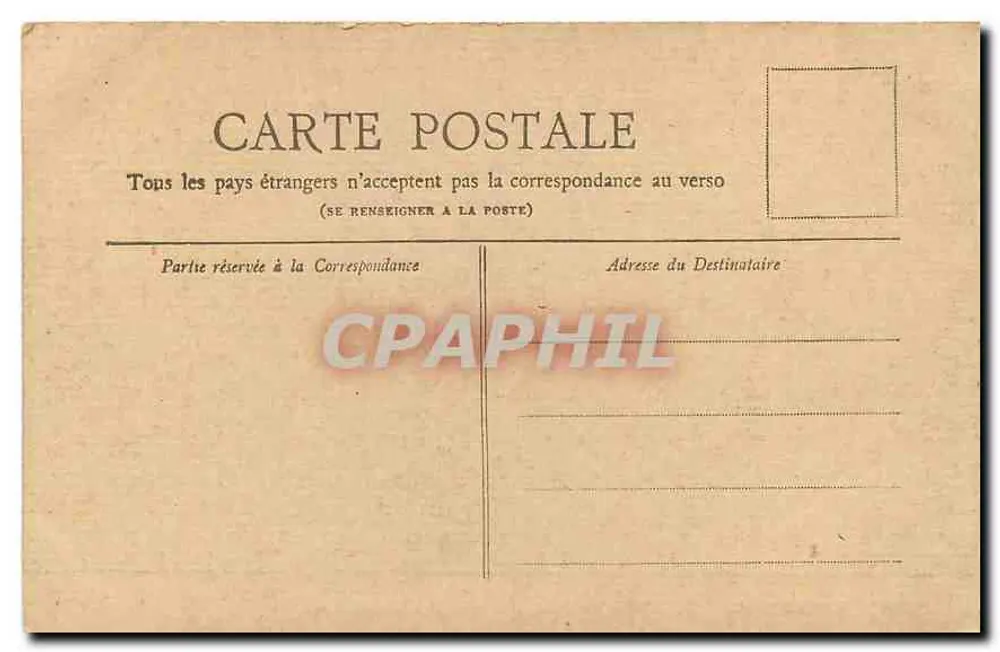 Der Parc Monceau (La Naumachie) — Paris — Sammlung Petit Journal - Rückseite