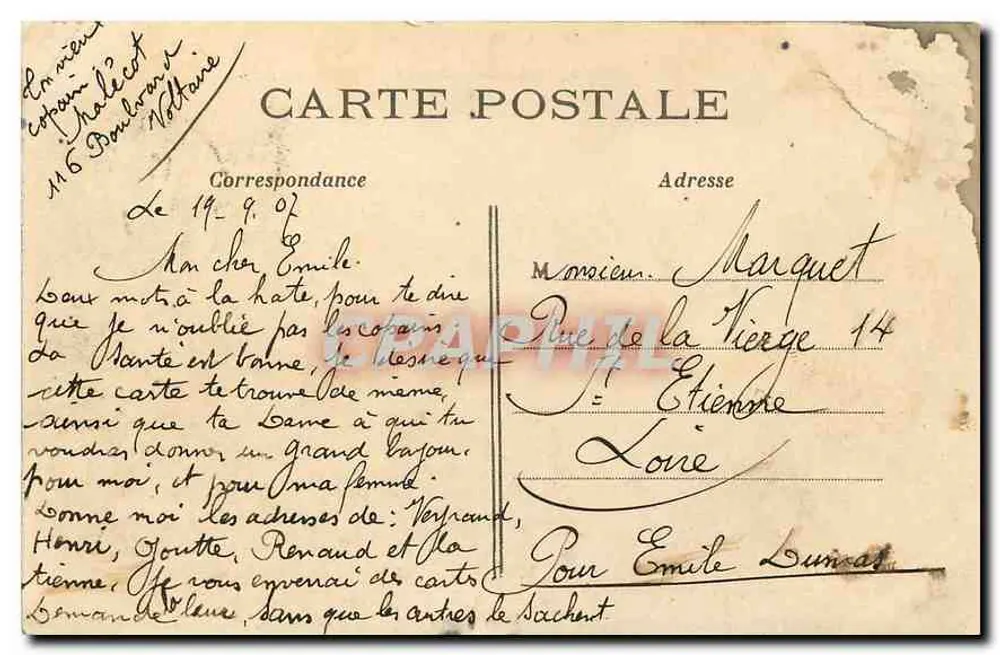 Paris — O Ponte Alexandre III — C.M. n°46 - Verso
