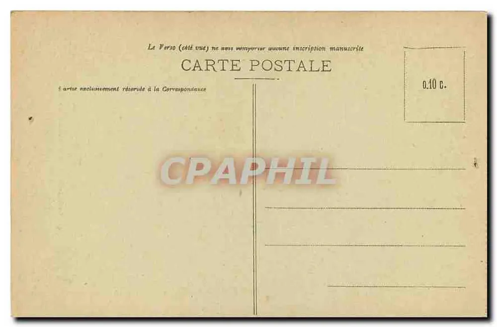 Cathedral of CHARTRES - The Nave — G. Foucault, publ., Dreux, no. 4 - Back