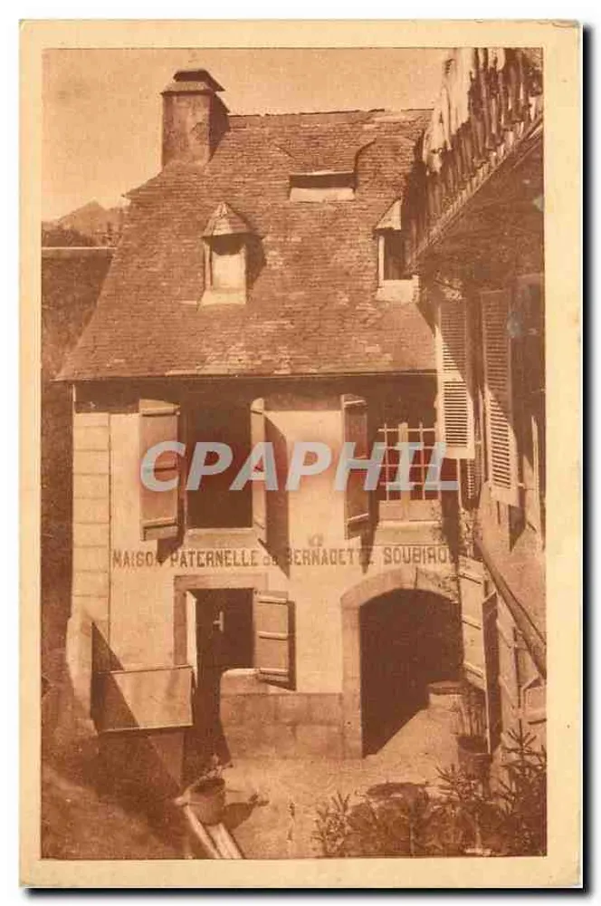 Maison Paternelle de Bernadette Soubirous — Lourdes — Édit. P. Doucet, Lourdes - Recto