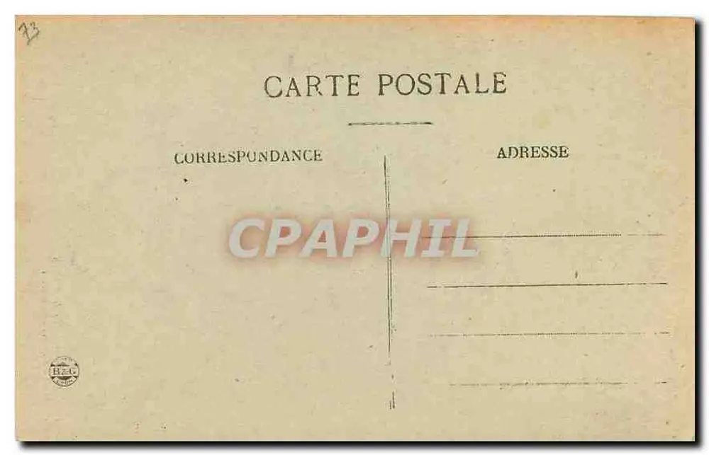 Gorges do Sierros - Galerias — Arredores de Aix-les-Bains — L. Reynaud Editor, n° 2052 - Verso