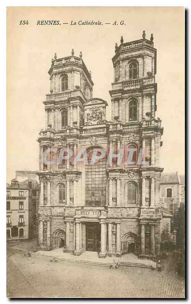 Rennes — Katedra — A.G. n°184 - Awers