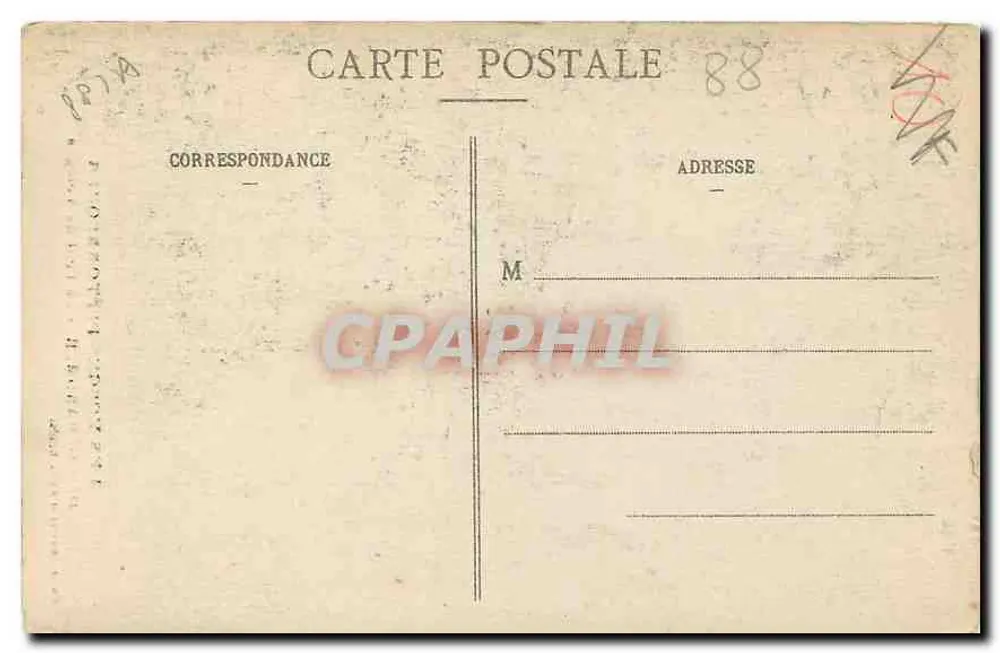 Gérardmer - Le Pont de Vologne — Les Vosges Pittoresques — Photo Homeyer et Ehret, Épinal, n°118 - Verso