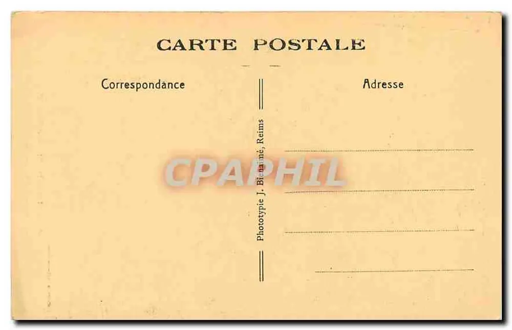 Notre-Dame-du-Port — estátua milagrosa com coroas oferecidas em 1875 — H. Lefèvre-Couton, Clamart - Verso
