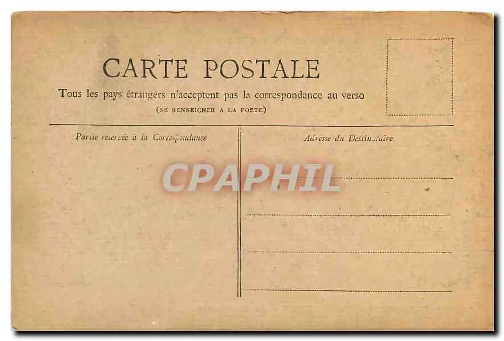 PARIS — O Pequeno Palácio — Coleção Petit Journal - Verso