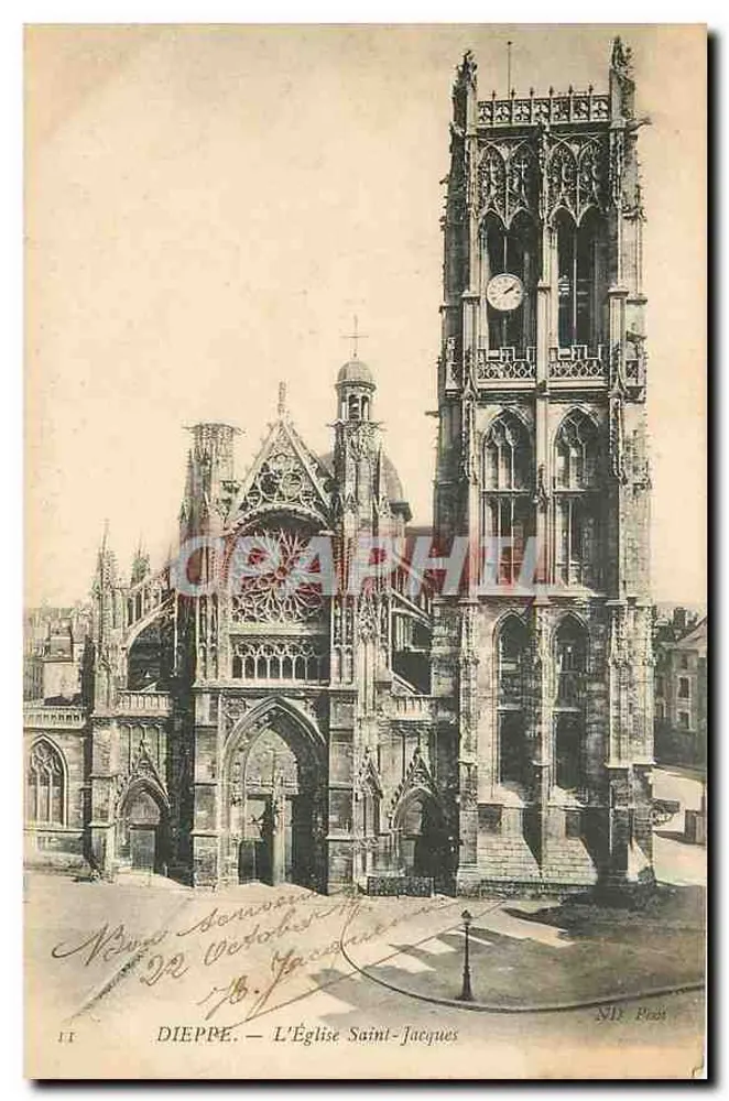 Dieppe — Katedra św. Jakuba — N.D. Prat, nr 11 - Awers