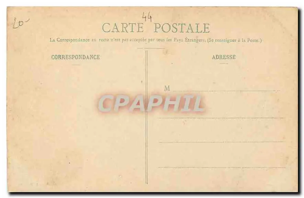 Guérande - Die Vannetaise-Tür — Denkmal (14. Jahrhundert) — Sammlung T. H. n° 08 - Rückseite