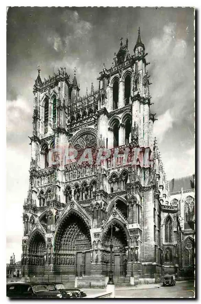 Kathedraal Notre-Dame van Reims — uitzicht op de gevel — Uitgave BOURY, Amiens - Voorkant