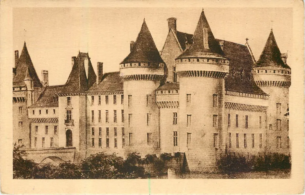 Sully-sur-Loire — feudales Schloss des 14. Jahrhunderts — Sammlung L. Marchand - Vorderseite