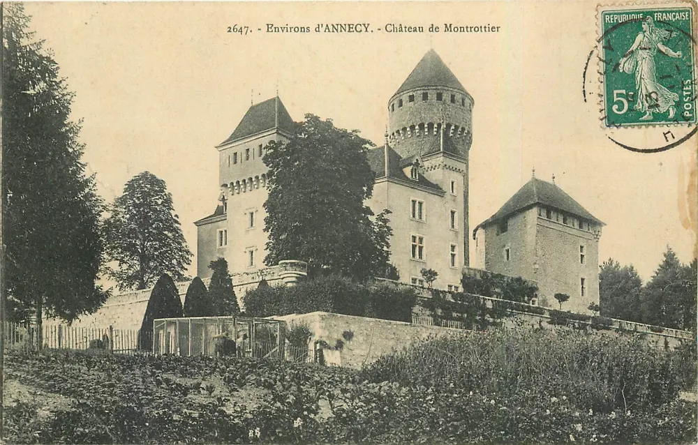 Castelo de Montrottier — Environs d'Annecy — Editor: Postes, n° 2647 - Frente