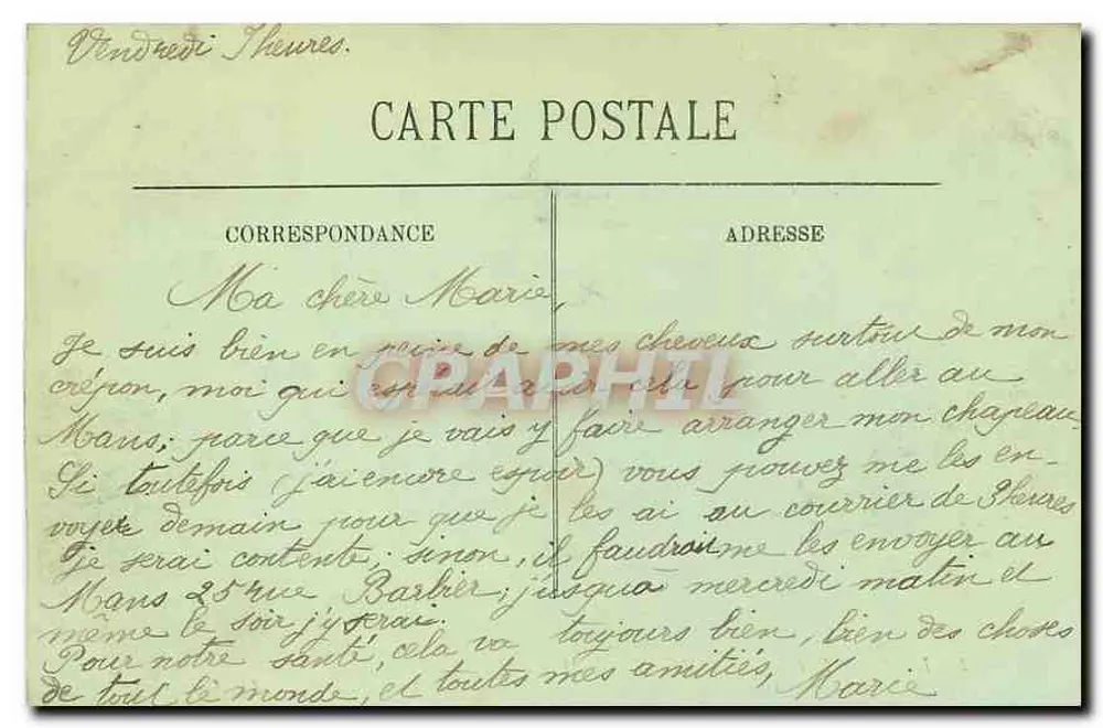 Le Lude — Le Château — Vue du Jardin Français — Edit. Couëssin — LL - Verso