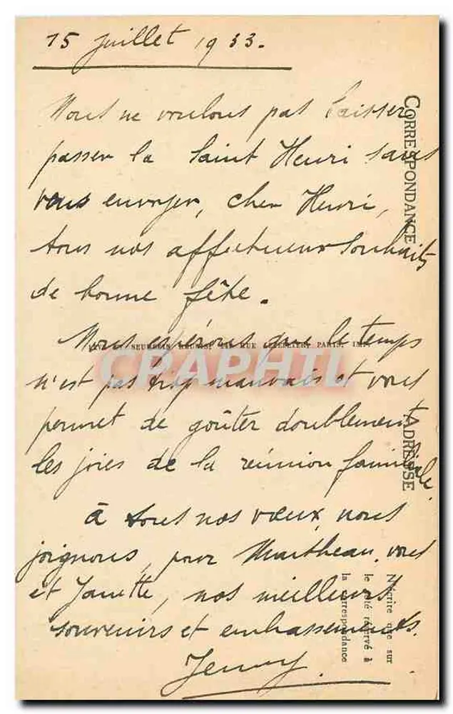 Beauvais — Vista geral — ND - Verso