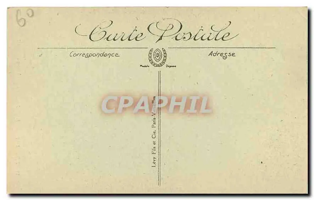 Beauvais — Lado inferior da Catedral — LL - Verso