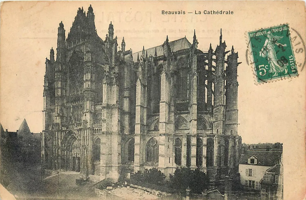 Beauvais — A Catedral — Editora: Carta Postal - Frente