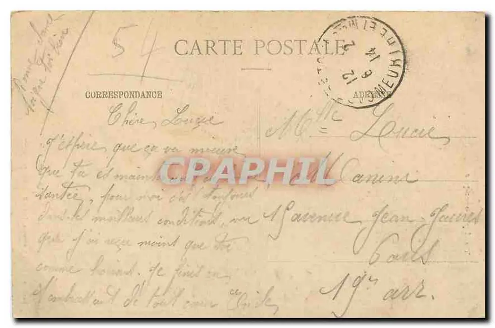 Toul pittoresque — La Cathédrale — Gerdolle et Briquet, éditeurs, Toul - Verso