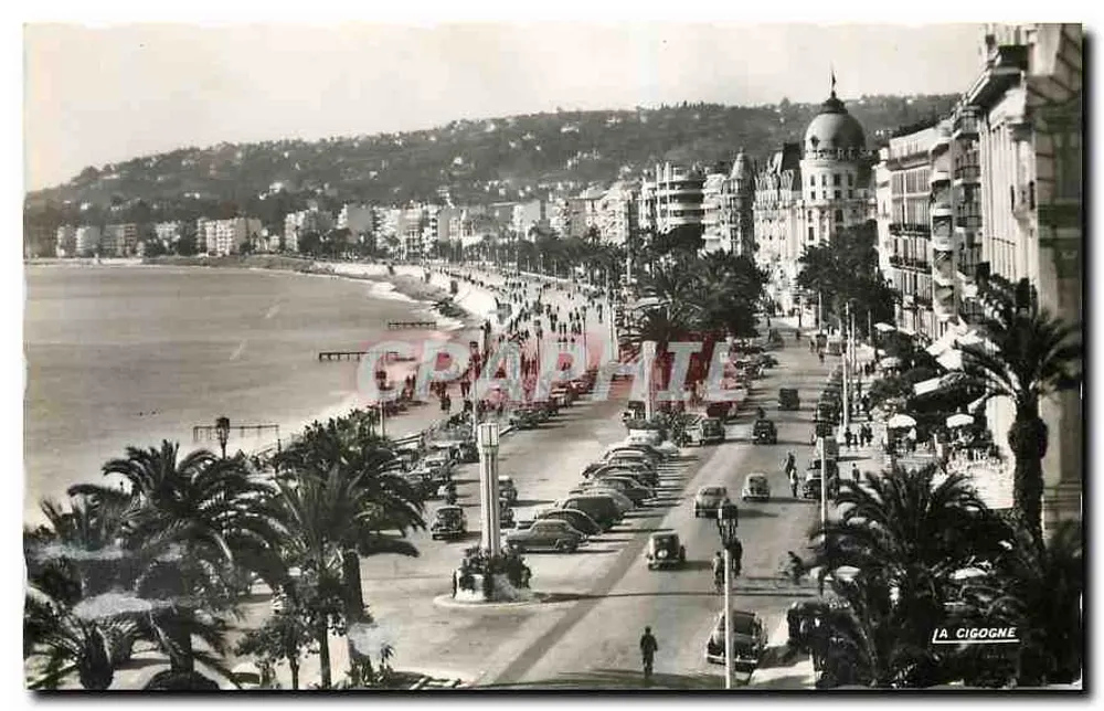 Nice — Promenade des Anglais — A Garça - Frente