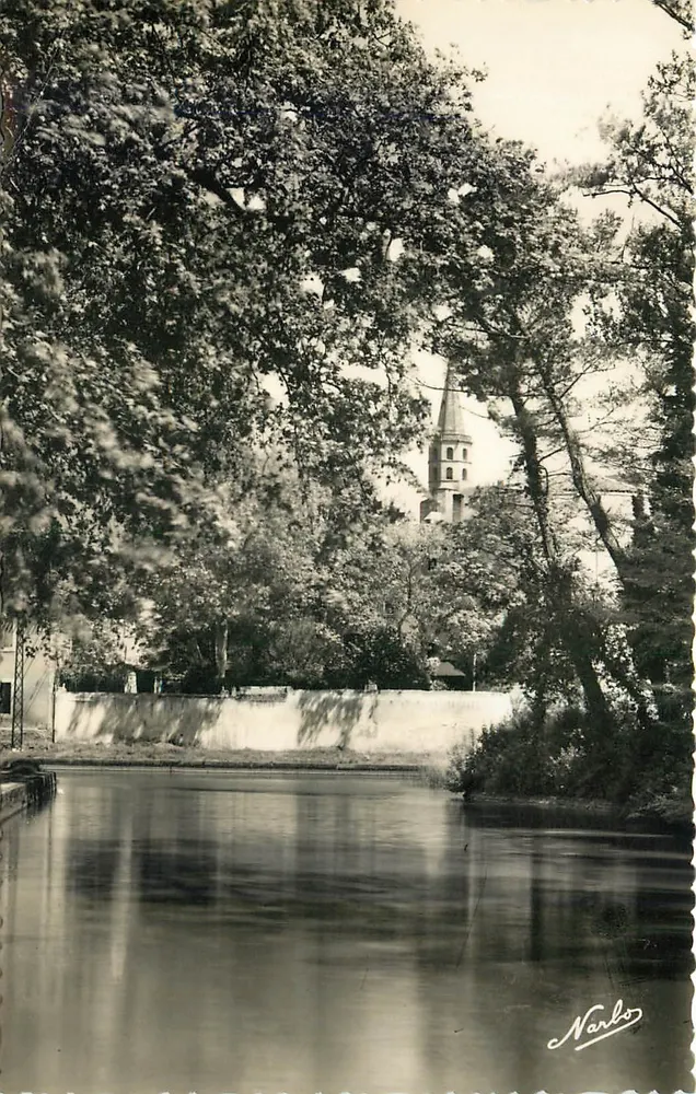 Castelnaudary (Aude) — Eine Ecke des Kanals du Midi — Verlag Cliché Estève - Vorderseite