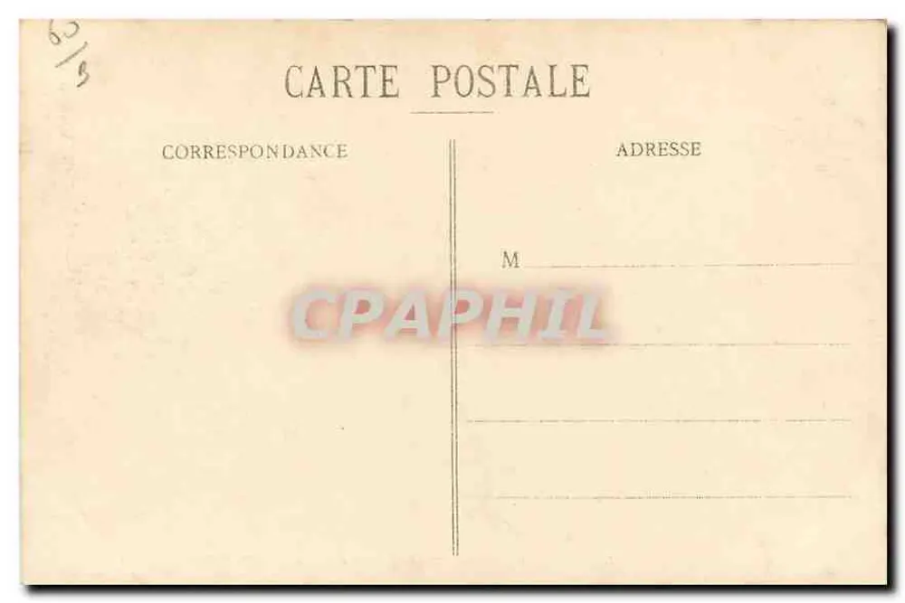 Beauvais - Palácio de Justiça - N.G. - Verso