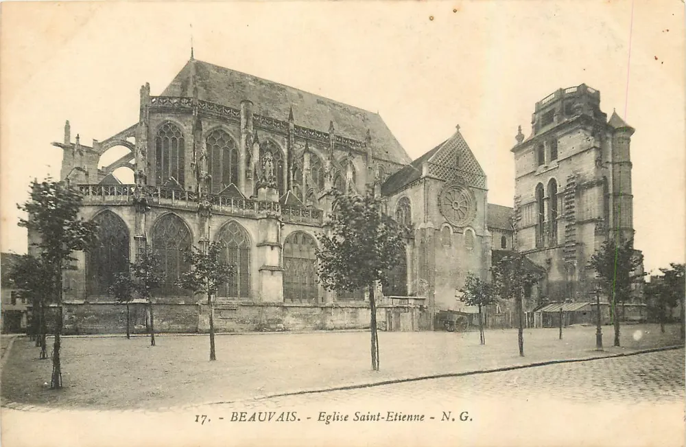 Beauvais - Igreja de São Etienne — N.G. n°17 - Frente