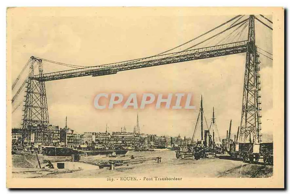 Rouen - Pont Transbordeur — n° de série 269 - Frente