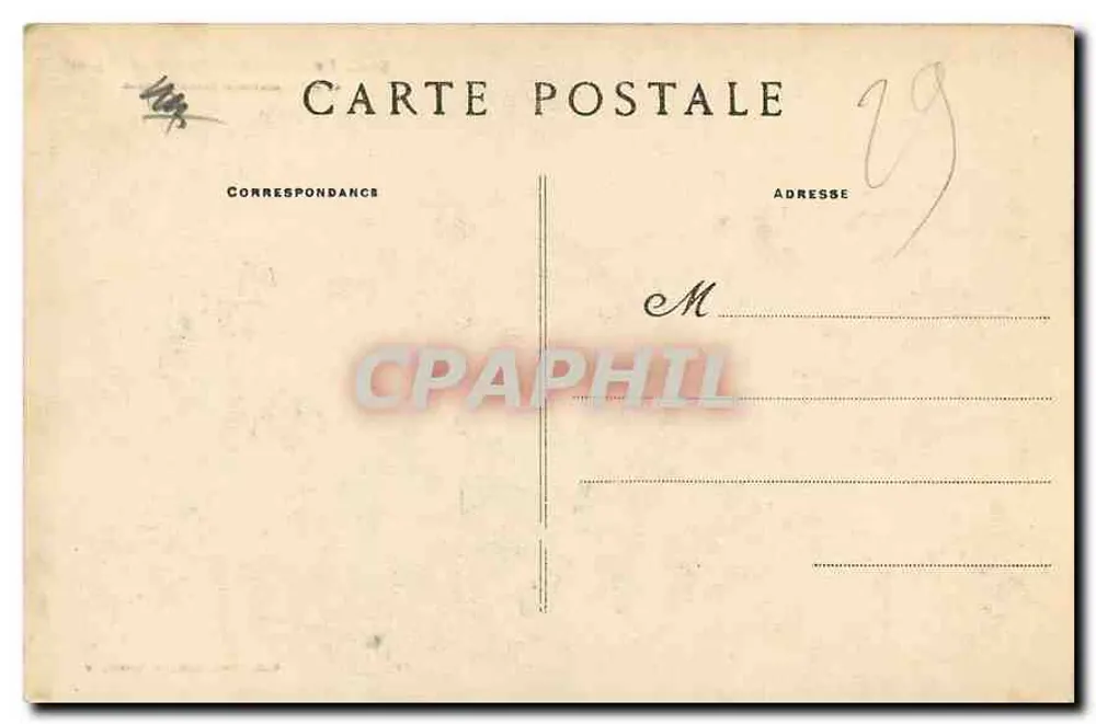 Penmarch — Portale der Kirche und des Friedhofs Saint-Nonain — Sammlung Villiard, Quimper - Rückseite