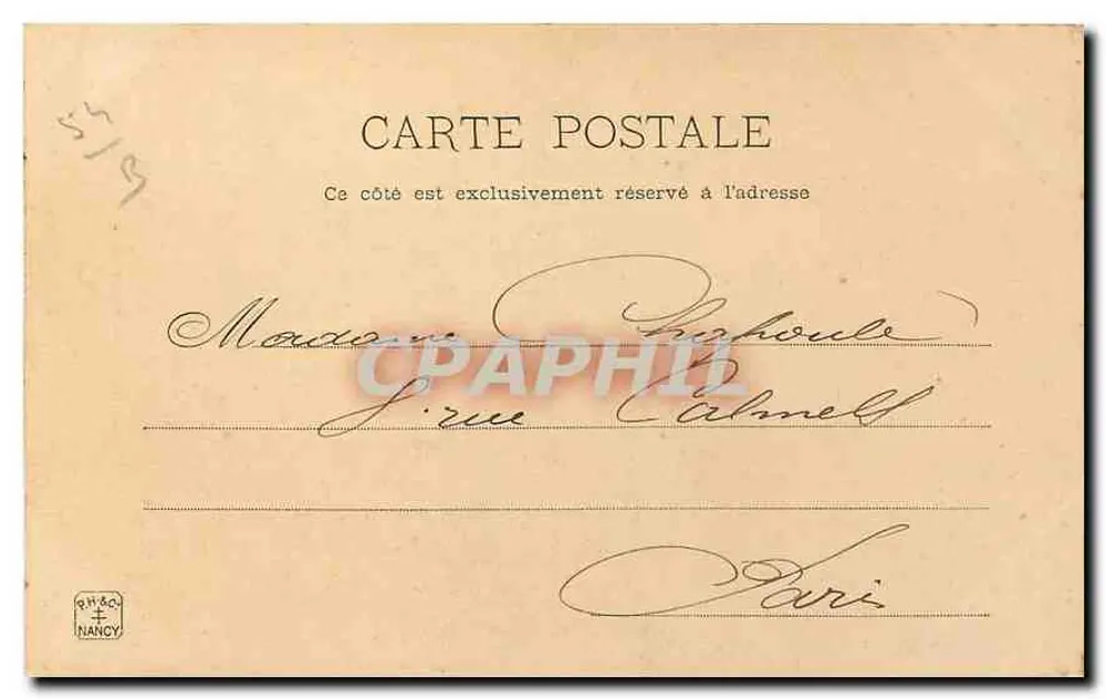 Nancy — Porte Saint-Nicolas — La Lorraine illustrée, n°30 - Verso