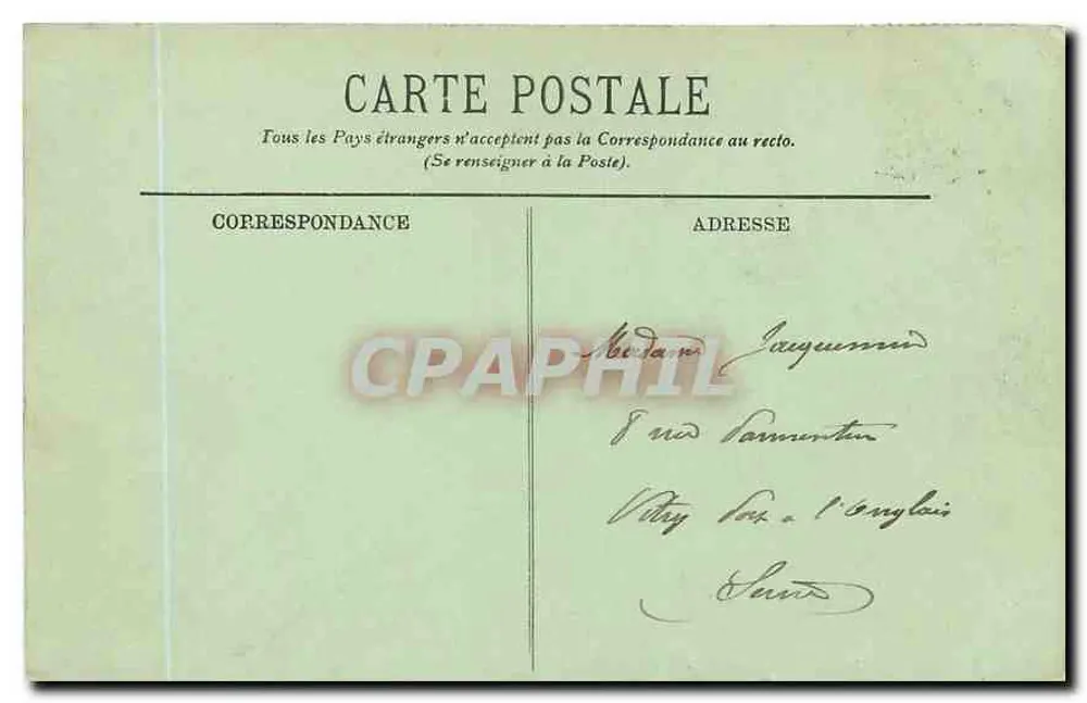 Angers — La Chapelle et le Château des Ducs d'Anjou — LL. - Verso