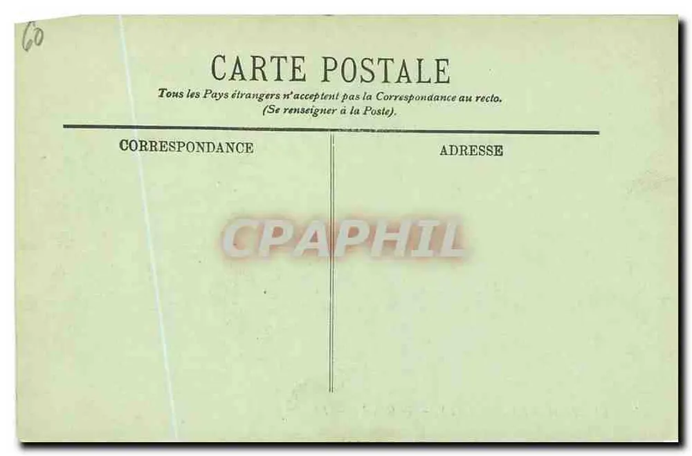 Castelo de Chantilly — Le Châtelet — LL. - Verso