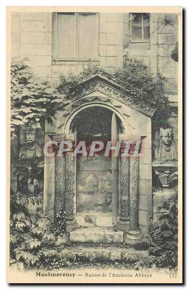 Montmorency — Ruínas da Antiga Abadia — (3) - Frente