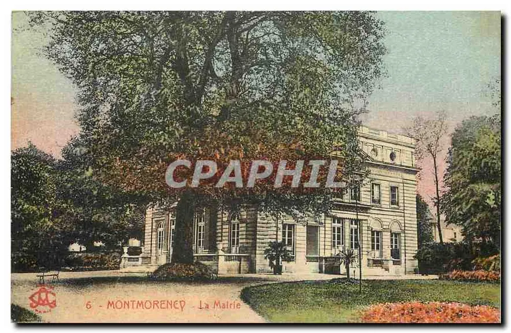 Montmorency - A Prefeitura — Bilhete postal antigo n°6, editor SA - Frente