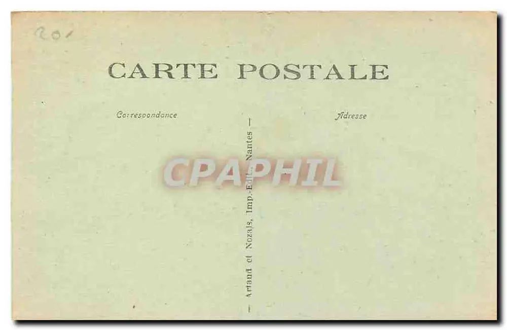 Voilier abandonné dévoré par l'incendie — Série 101 — Imp. Nozais, Nantes - Verso