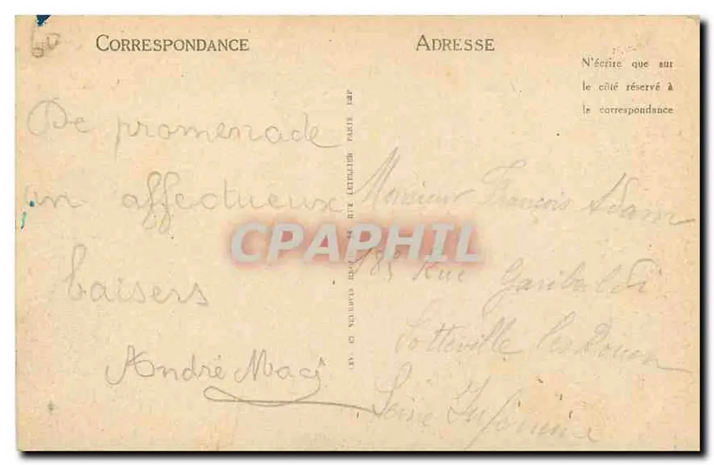 Beauvais — La Catedral — Vista General — LL. - Reverso
