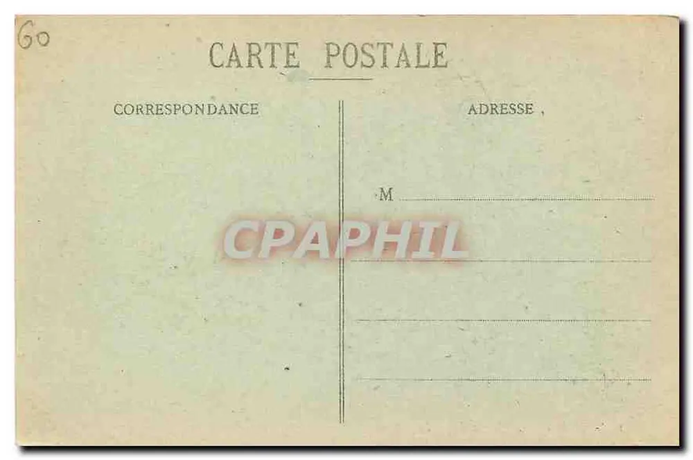 Beauvais - Palácio de Justiça - M. G. - Verso