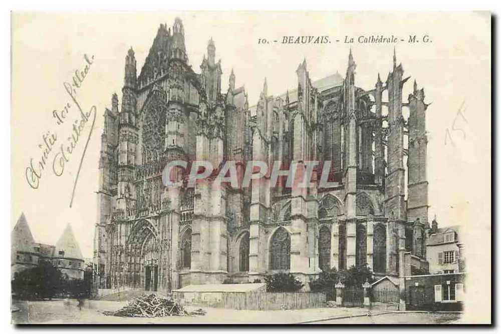 Beauvais - A Catedral — M. G. - Frente