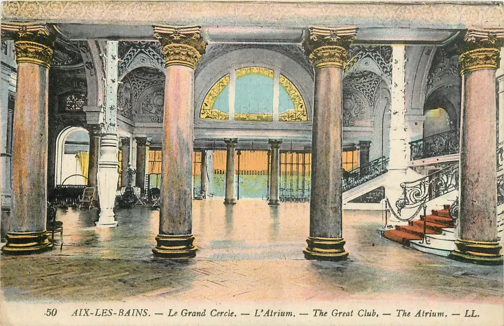Aix-les-Bains — O Grande Círculo — O Atrium — LL. — N°50 - Frente