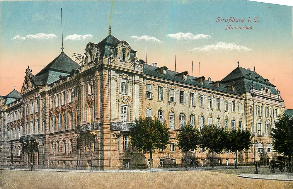 Strasbourg i. E. — Ministério — editor Victor A. Freyer - Frente