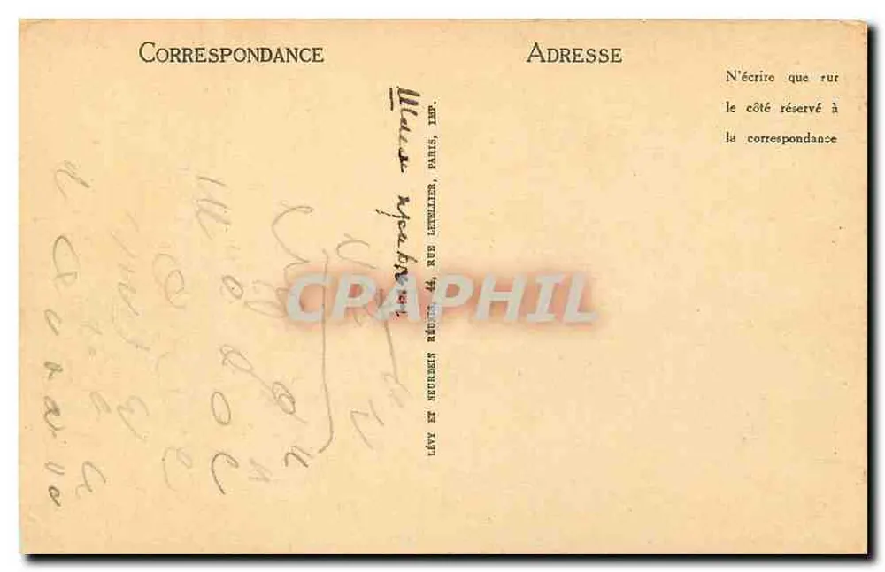 O Castelo de Menthon-Saint-Bernard — Env. de Annecy — LL, n°140 - Verso