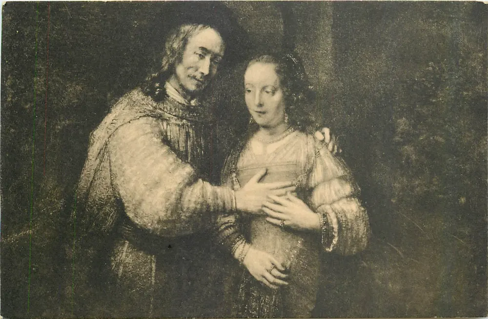 Die Jüdische Braut — Rembrandt van Rijn — Rijksmuseum, Amsterdam - Vorderseite