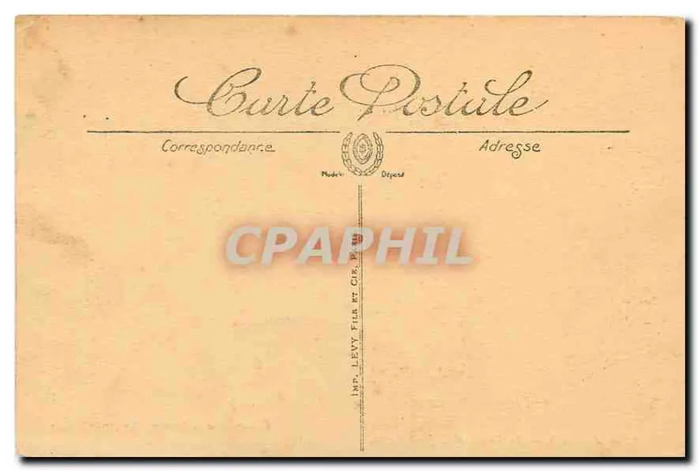 Amiens — O Túmulo de Jules Verne — Edição especial Tempeze, Blosque da Gare - Verso