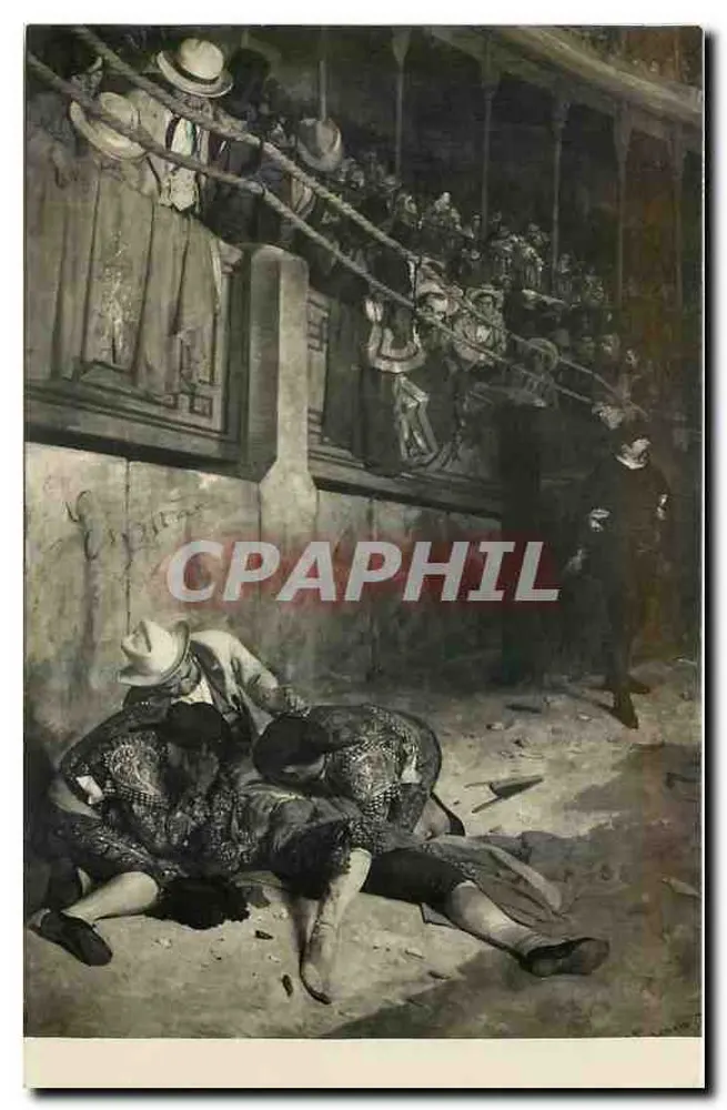 Der Sturz des Matadors — A. Lizcano — Nationalmuseum für Moderne Kunst, Madrid - Vorderseite