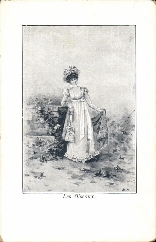 Les Oiseaux — Illustration de Luc Olympien — Éditeur : Matson J. Klotz, Orléans - Recto