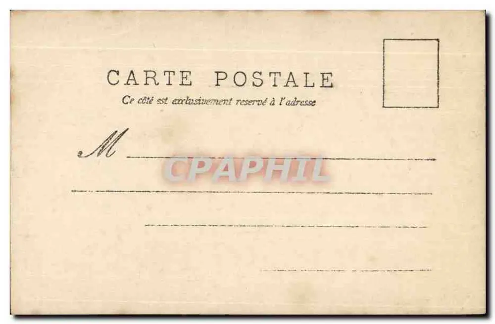 Fille jouant avec des poussins — A.N. PARIS — n° de série non visible - Verso