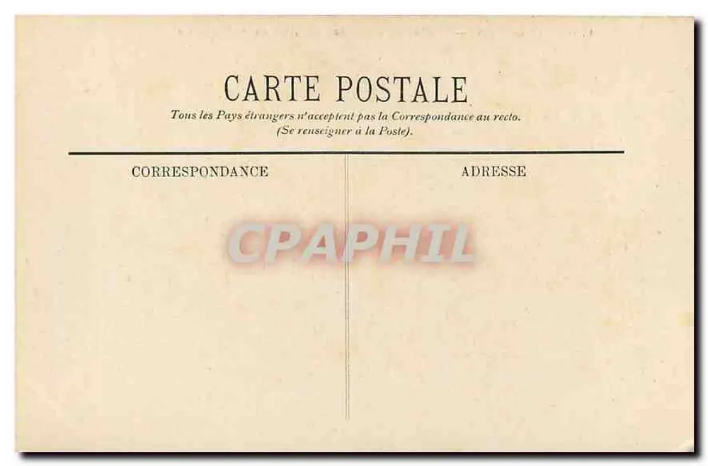 Lourdes — Défilé des Voitures de Malades vers la Sortie — Éditeur : Lourdes, n° 170 - Verso