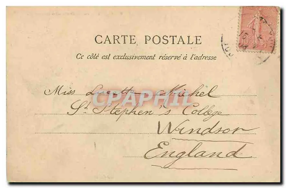 Paris — Saint-Germain-l'Auxerrois — Editor desconhecido, n° 8 - Verso