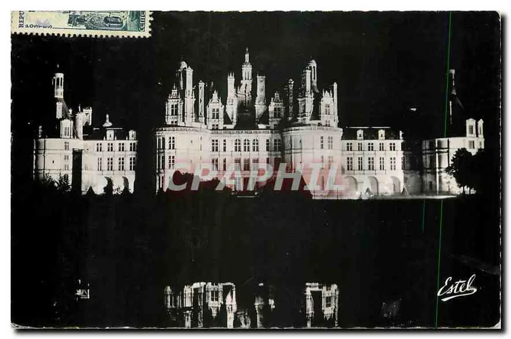 Chambord — O Castelo iluminado — Estel - Frente