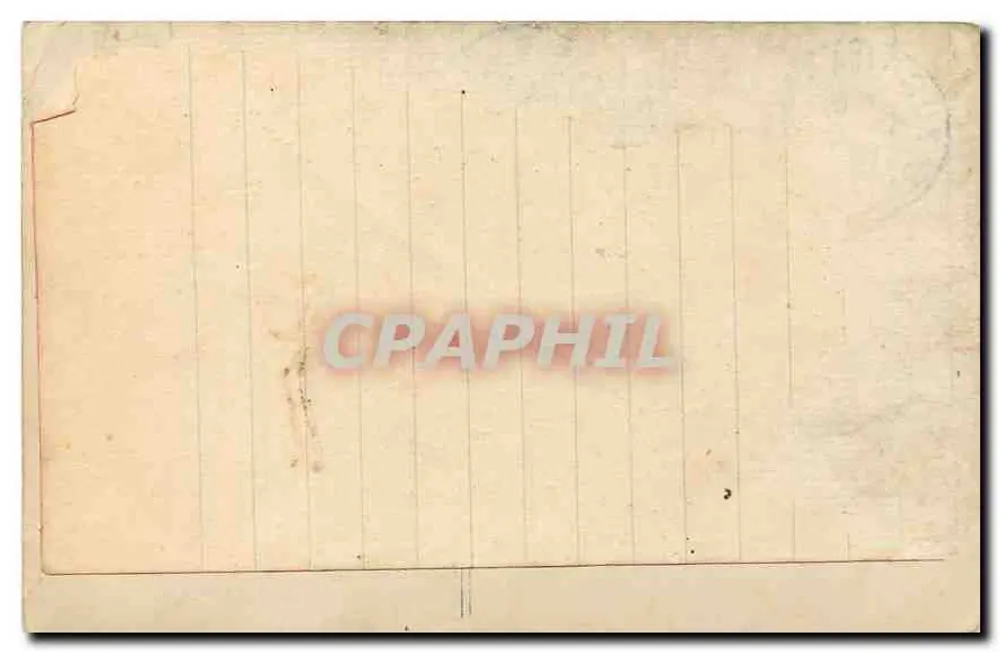 Carta de vœux 1908 — Editora: Impreintas Héloïse, Nancy - Verso